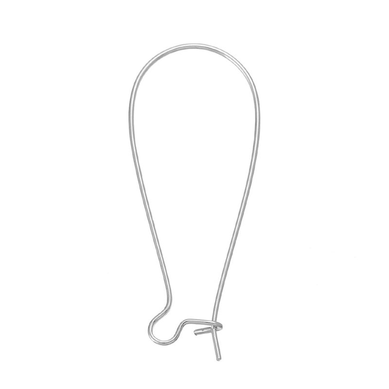 JGFinds Mixed Color Ear Wire Hooks, Silver, Bronze, Gold Tone Earring Findings, 200 Pack (1 x 3/8") - Image 3